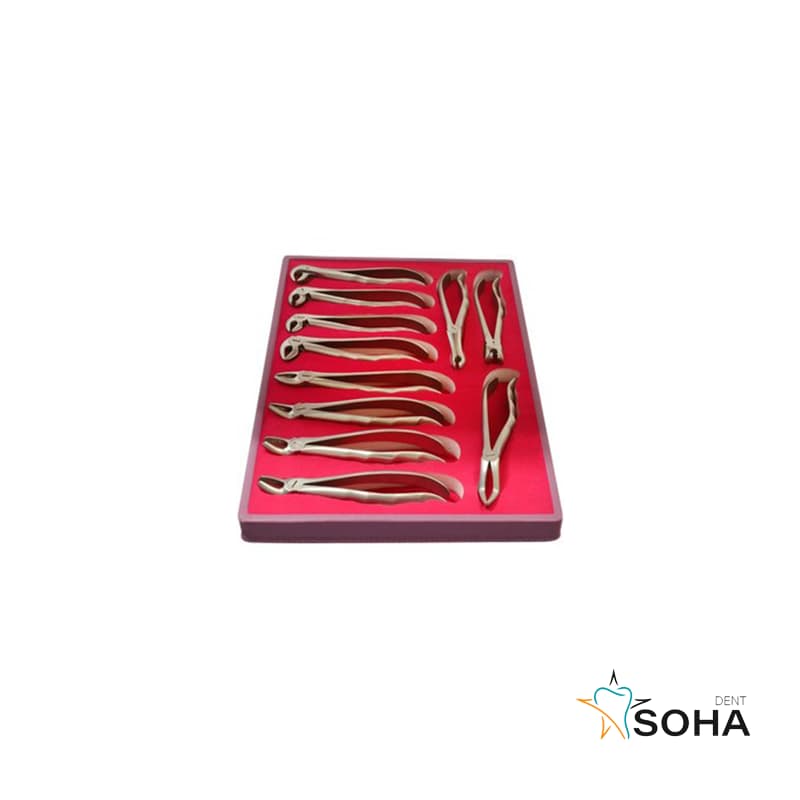 کیت فورسپس 11 عددی بزرگسال آناتومیک