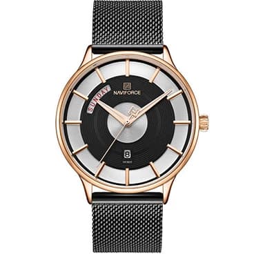 ساعت عقربه ای نیوی فورس مردانه مدل NF3007M-M-R