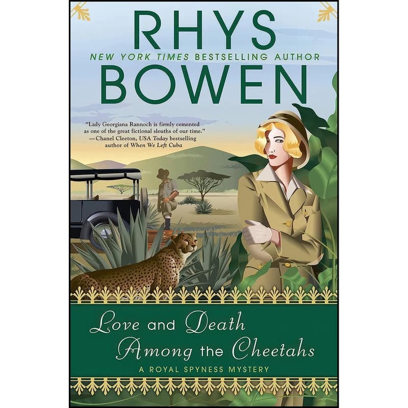 کتاب Love and Death Among the Cheetahs اثر Rhys Bowen انتشارات Berkley