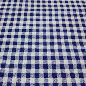 پارچه آشپزخانه طرح چهارخانه ریز (آبی)