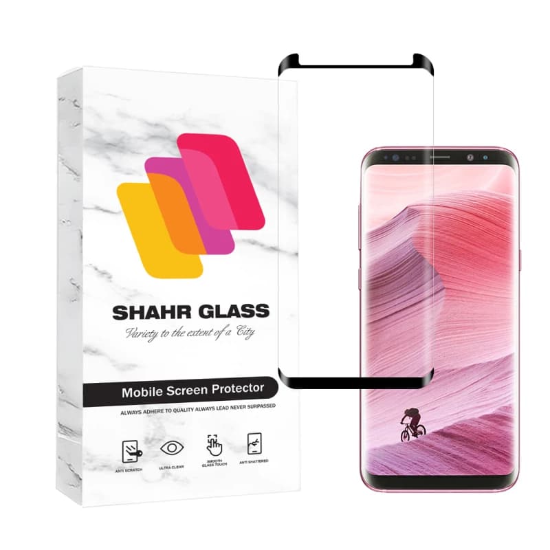 گلس گوشی سامسونگ Galaxy S8 - Galaxy S9 شهر گلس مدل EDGNWSH