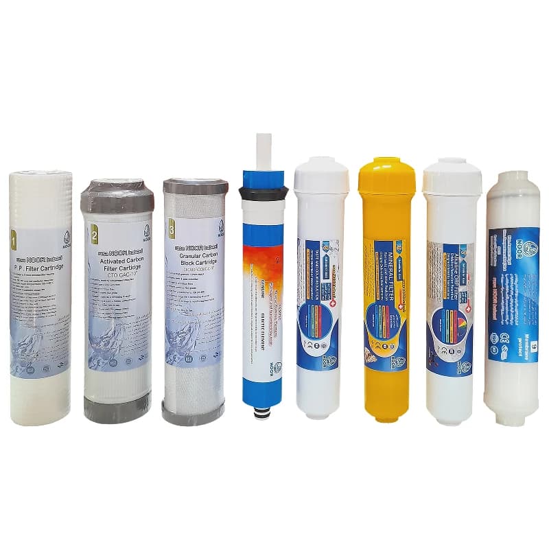 فیلتر دستگاه تصفیه آب نور مدل m790 بسته 8 عددی