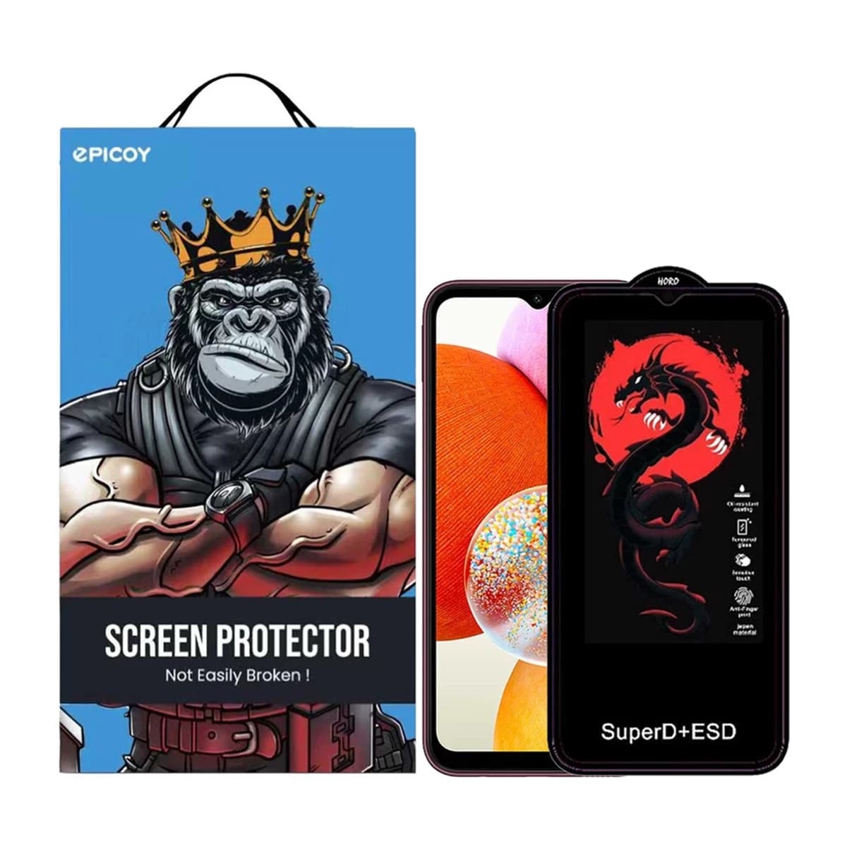 گلس گوشی سامسونگ Galaxy A14 4G - 5G اپیکوی مدل Dragon ESD