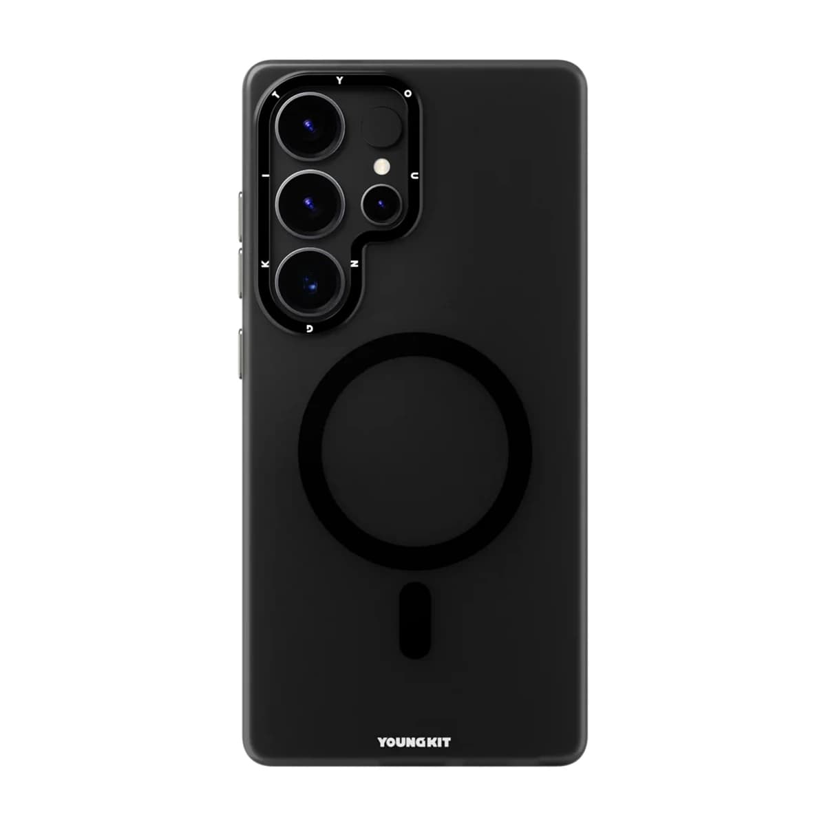 قاب گوشی سامسونگ S25 Ultra یانگ کیت مدل Hidden Sand Matte Texture