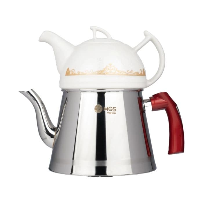 کتری و قوری ۲.۵ لیتری ام جی اس استیل ۸۱۰۱۹