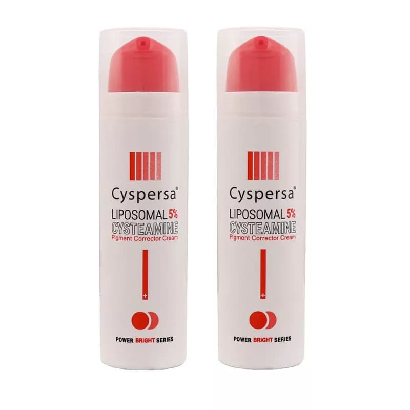 کرم ضدلک سیسپرسا مدل سیستئامین حجم 50 میلی لیتر مجموعه 2 عددی