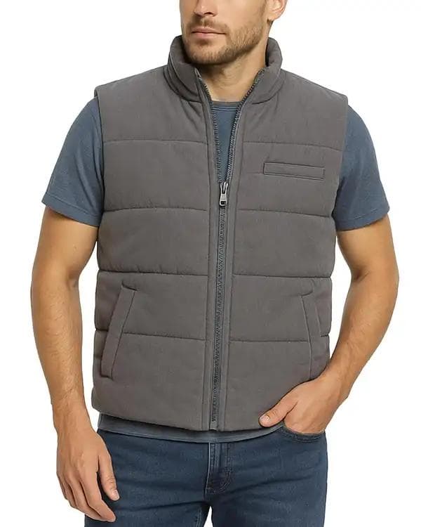 پافر مردانه طوسی آر ان اس RNS کد 12142526