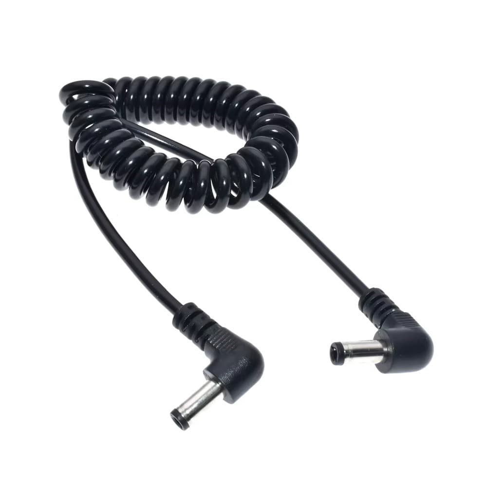 کابل فنری آداپتوری DC به DC فیش چپقی 5.5mm