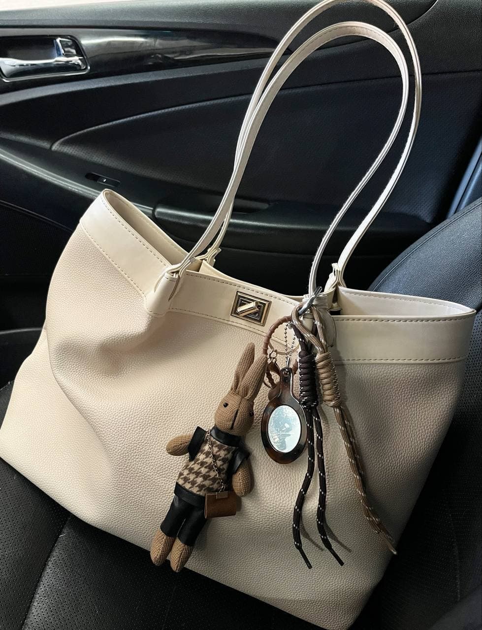 چارم بگ وارداتی خرگوش پلیور بافت