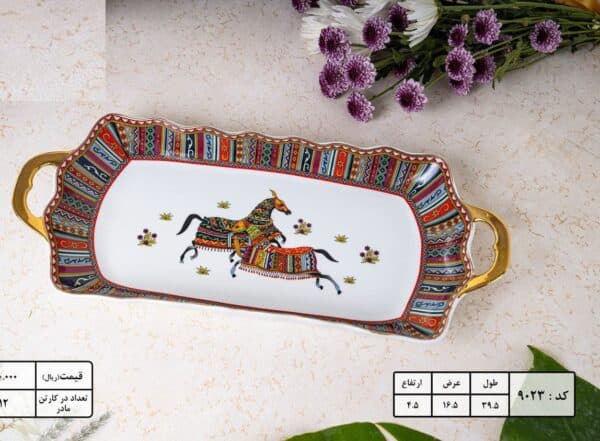 رولت خوری سایز کوچک هرمس چینی درجه 1 کد92312