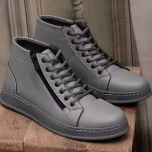 نیم بوت مردانه مدل مسکو(بندی-زیپی)