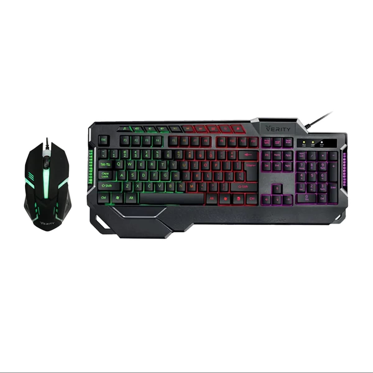 کیبورد و ماوس گیمینگ وریتی مدل V-KB6121GCW