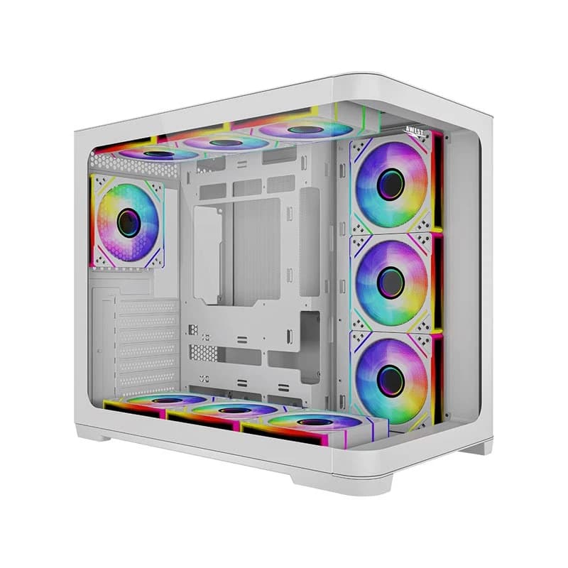 کیس کامپیوتر گیمینگ اوست مدل GT-AQ18-MW