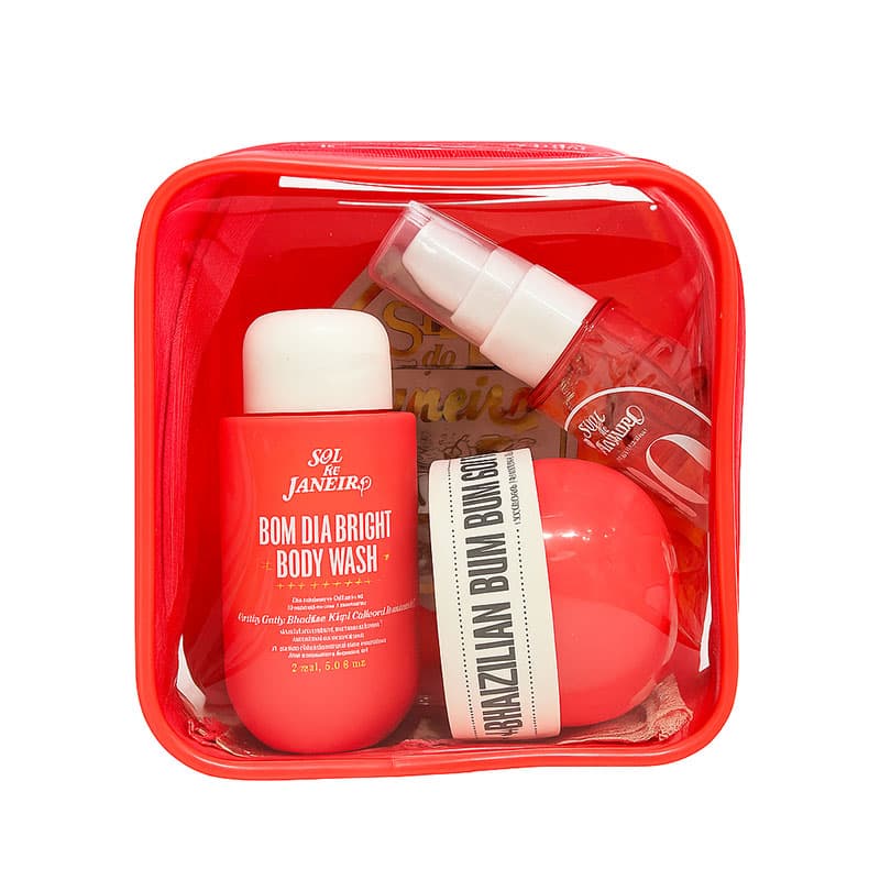 پک شاور ژل، لوسیون و بادی میست سول د ژانیرو 40 قرمز Sol De Janeiro