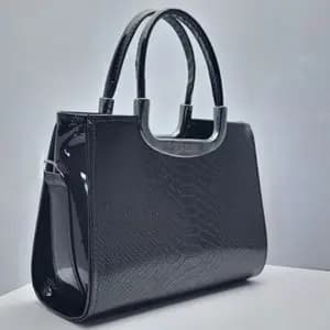 کیف زنانه شیک مدل پرستو طرح کروکدیل