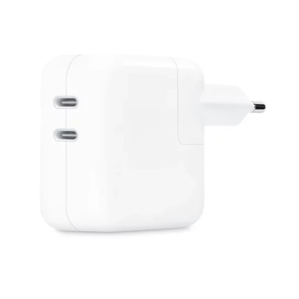 شارژر دیواری اپل مدل Dual USB-C 2-Pin توان 35 وات