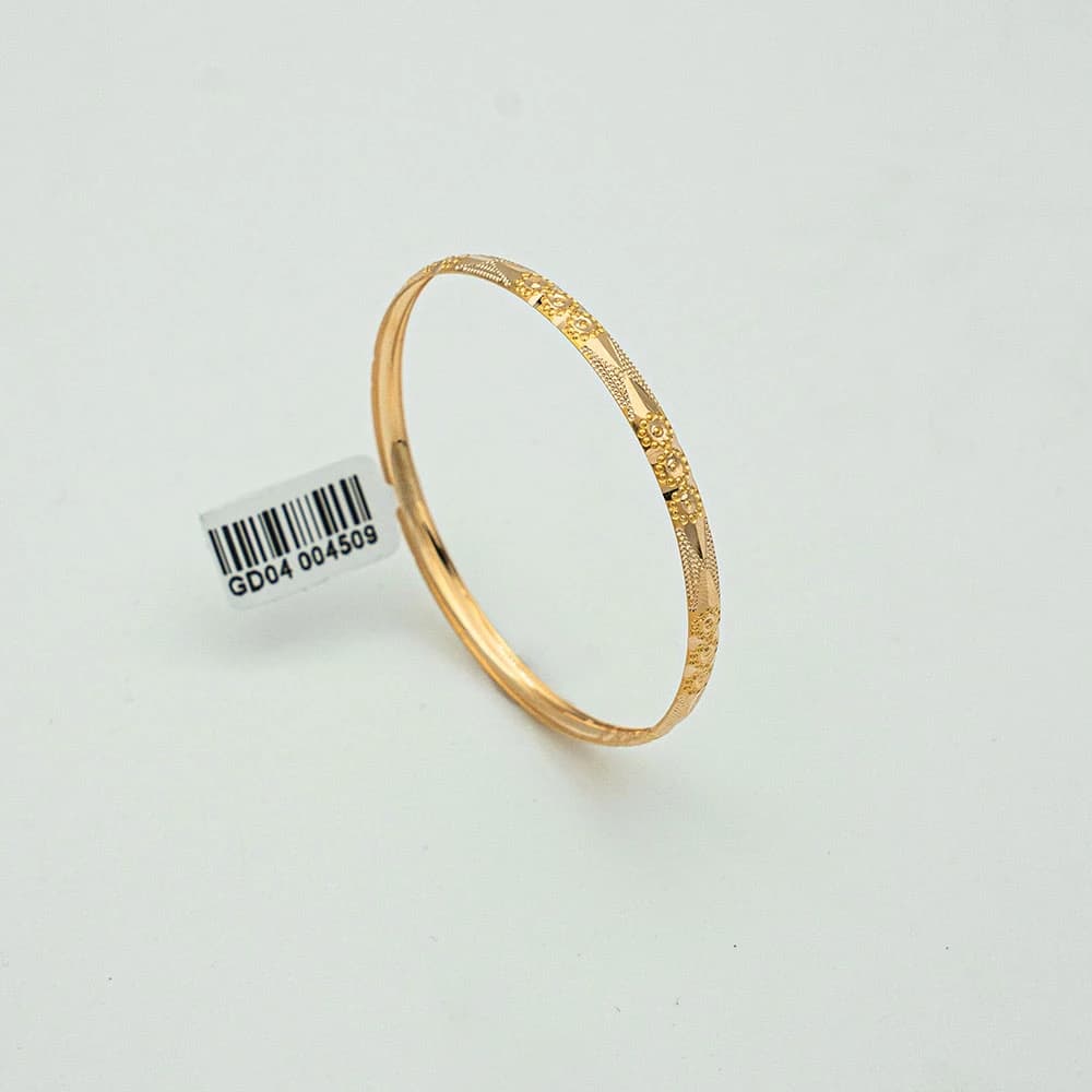 النگو طلا 18 عیار گالری طلا عرفان مدل برج 4498