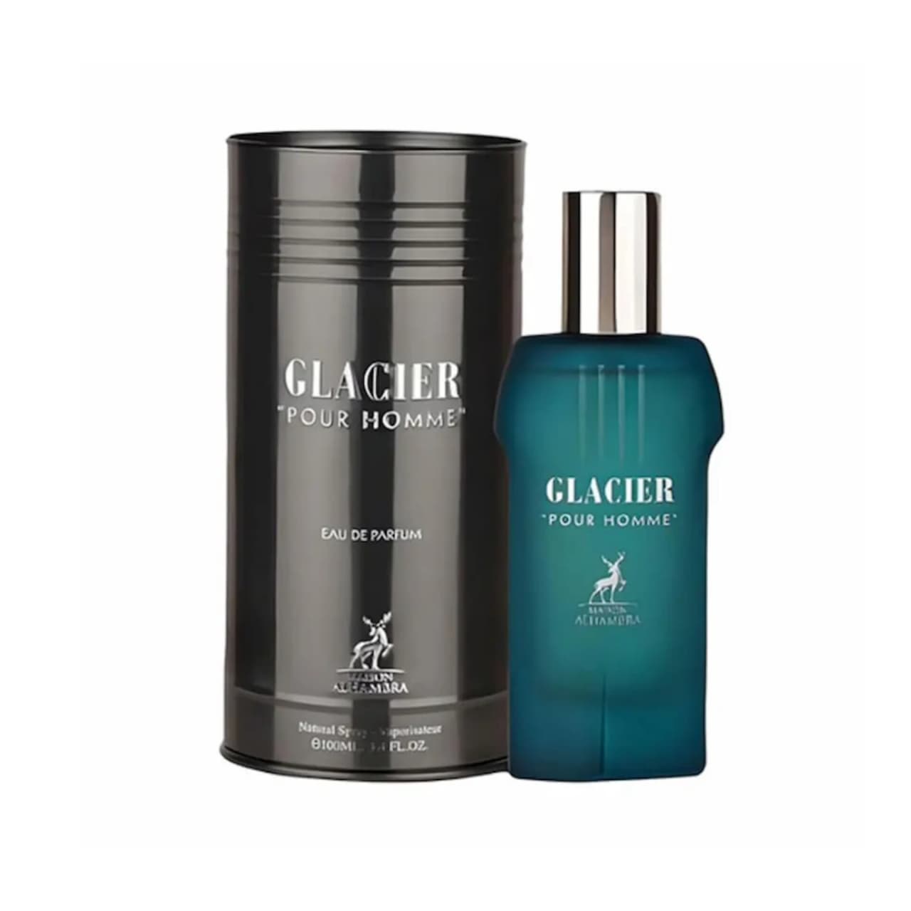 ادکلن مردانه الحمبرا مدل گلاسیر پور هوم رایحه ژان پل گوتیه حجم ۱۰۰ میل