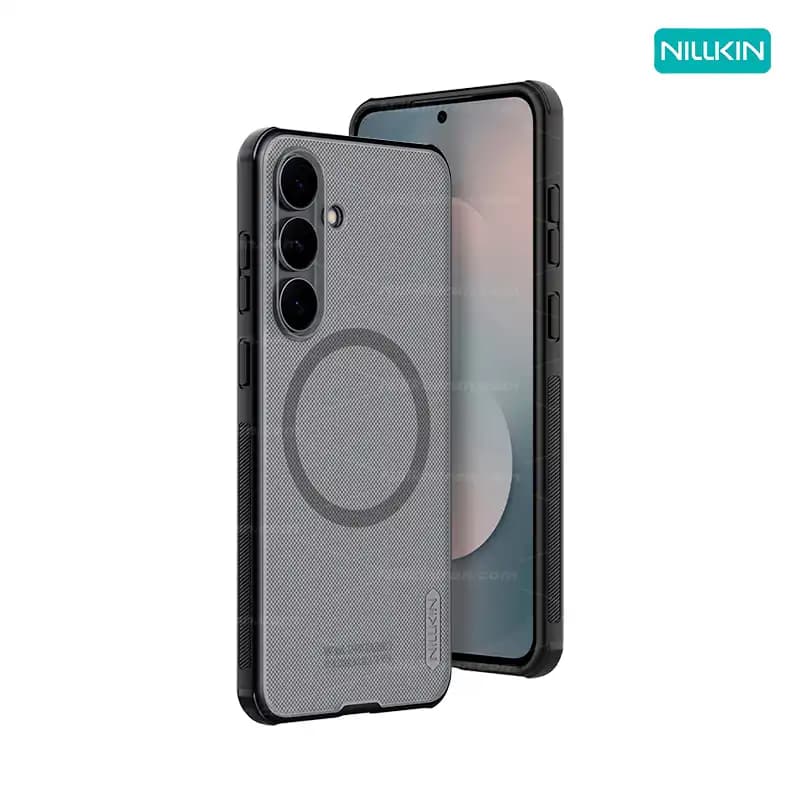 قاب نیلکین سامسونگ Galaxy S25 FE مدل Super Frosted Shield Pro Magnetic (Clear Version)