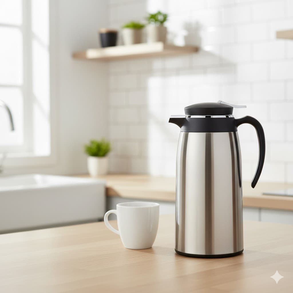 فلاسک 1.3 لیتری شیشه دار یونیک کد 1709