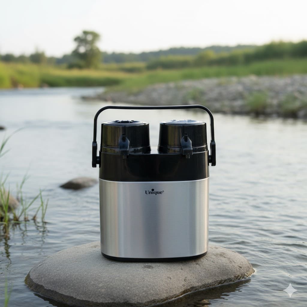 فلاسک دو قلو 1.3 لیتر خارجی یونیک کد 9030