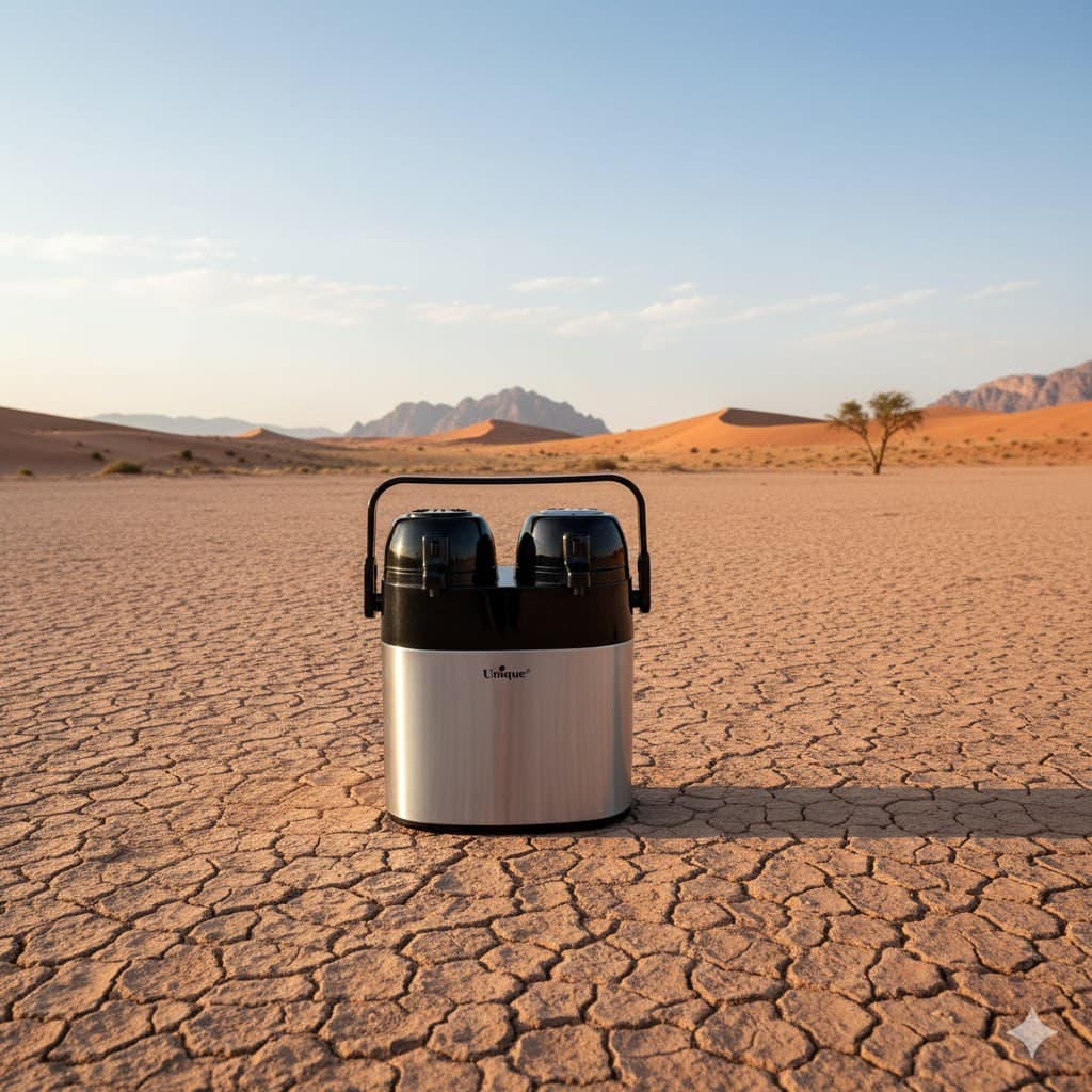 فلاسک دو قلو خارجی یونیک کد 9050