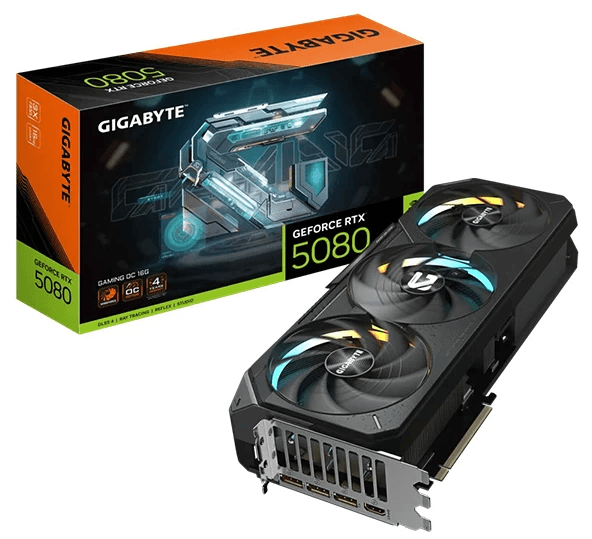 کارت گرافیک گیگابایت مدل GeForce RTX 5080 GAMING OC 16G