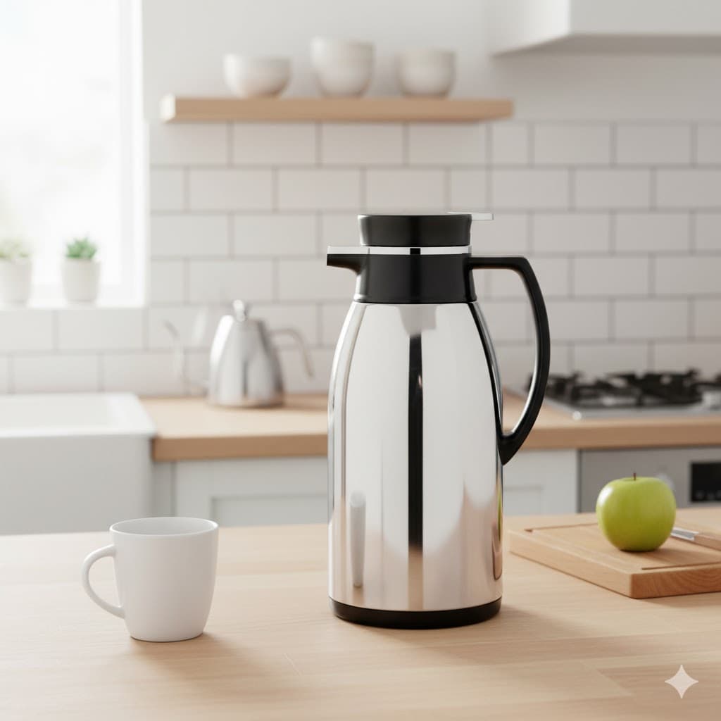 فلاسک 1 لیتری شیشه دار یونیک کد 1719