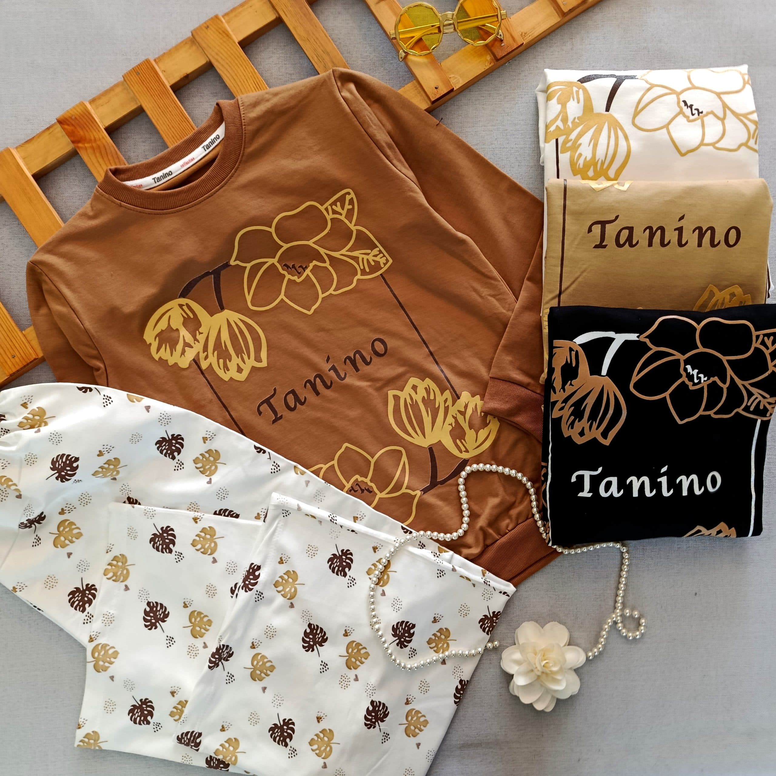 بلوز شلوار گل ارکیده