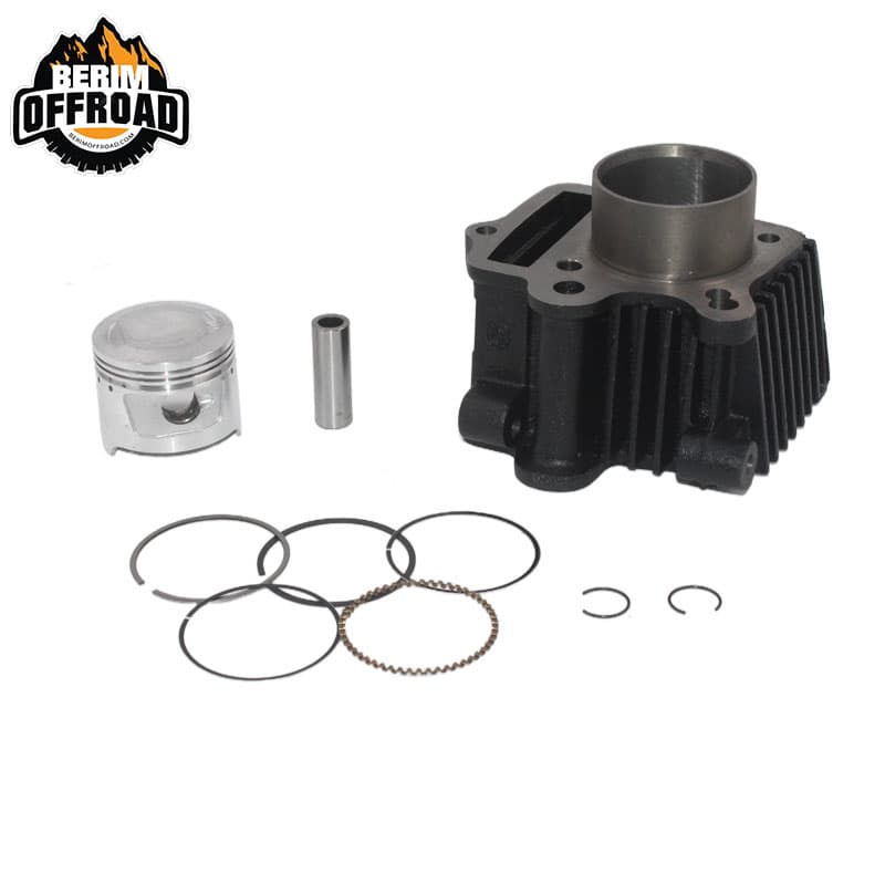 سیلندر و رینگ و پیستون کامل موتور مینی تریل جترو/دایچی/پرواز 70 سی سی