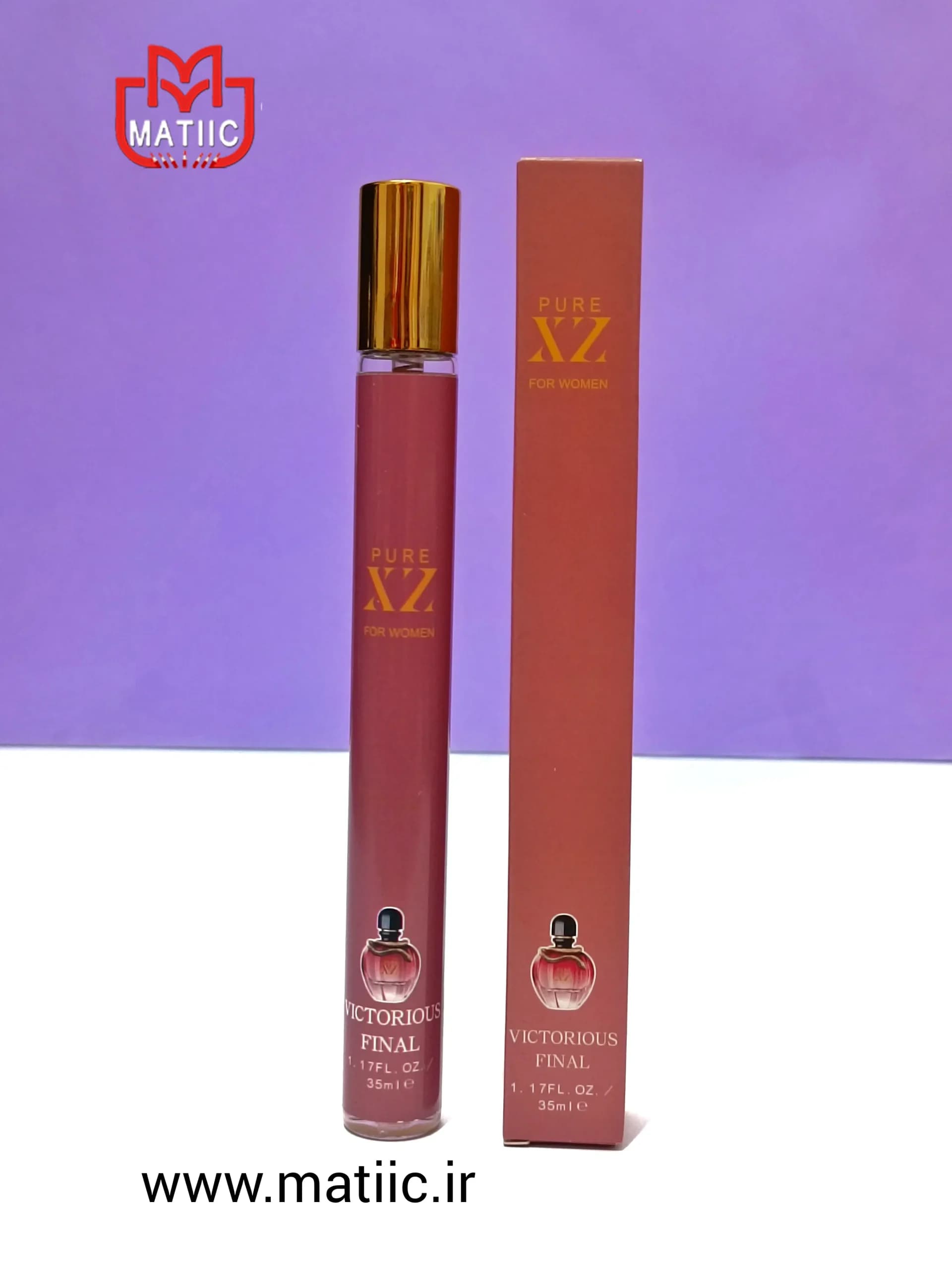 عطر قلمی زنانه PURE XZ – VICTORIOUS FINAL حجم 35 میل