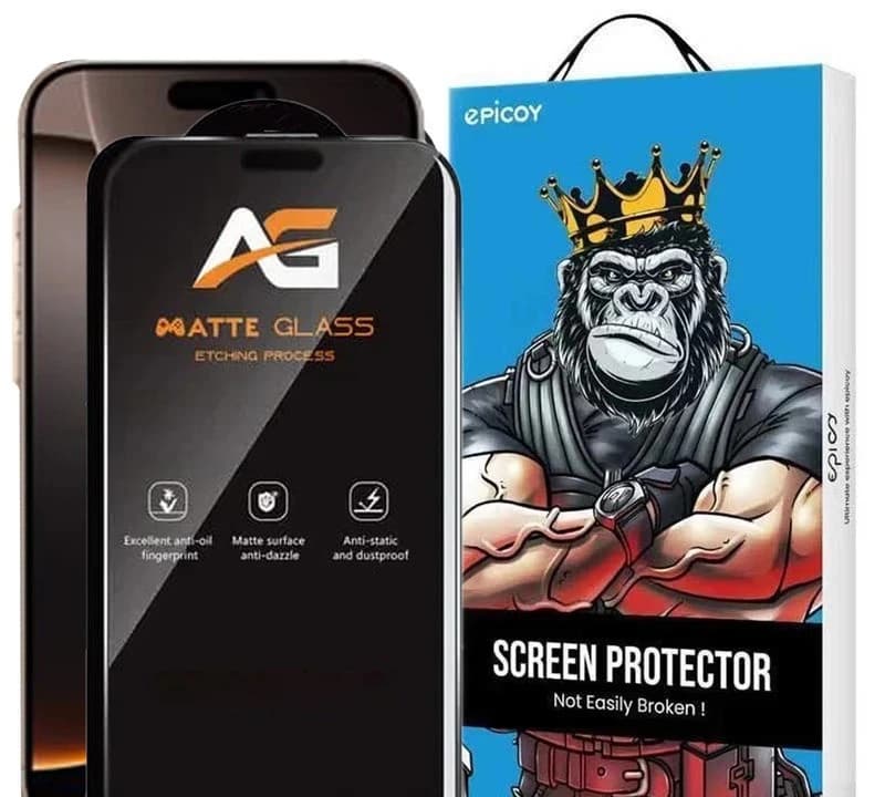 محافظ صفحه نمایش مات اپیکوی مدل AG Matte Etching مناسب برای گوشی موبایل اپل iPhone 17