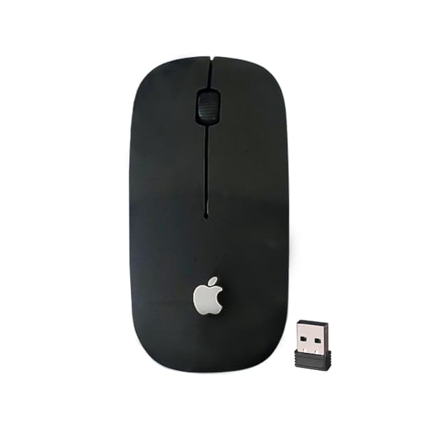 ماوس بی سیم طرح اپل رنگ مشکی