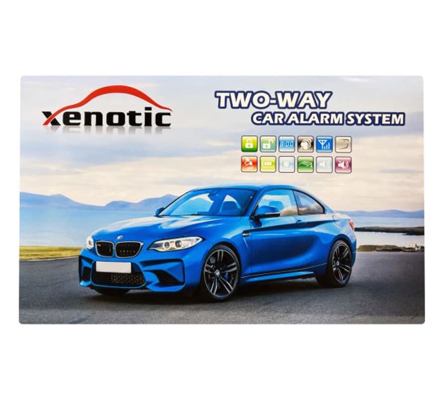 دزدگیر خودرو زنوتیک دو ریموت تصویری Xenotic