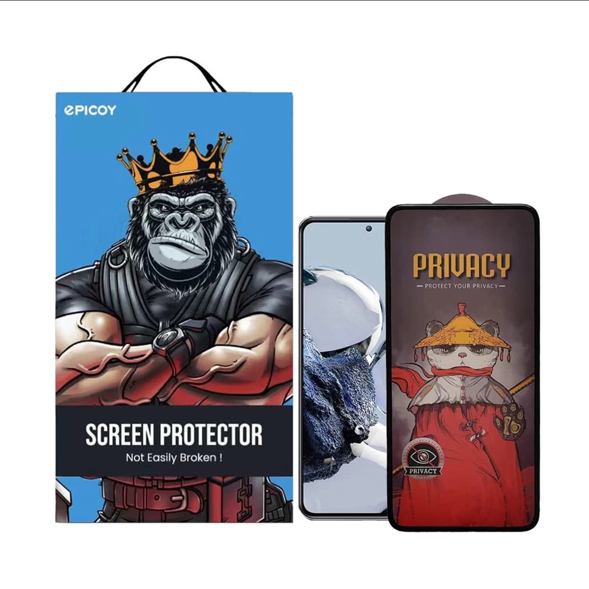 گلس حریم شخصی گوشی شیائومی Mi 12T Pro اپیکوی مدل Airbag