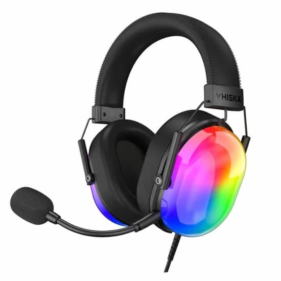 هدفون با سیم گیمینگ هیسکا مدل GHR-07
