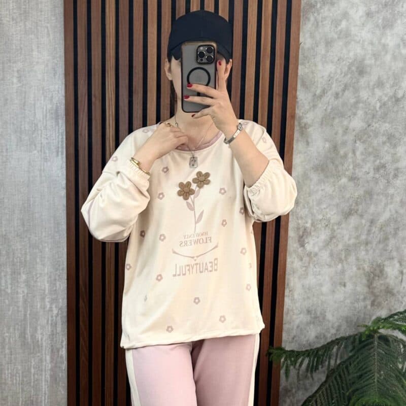 بلوز شلوار گل تفنگی