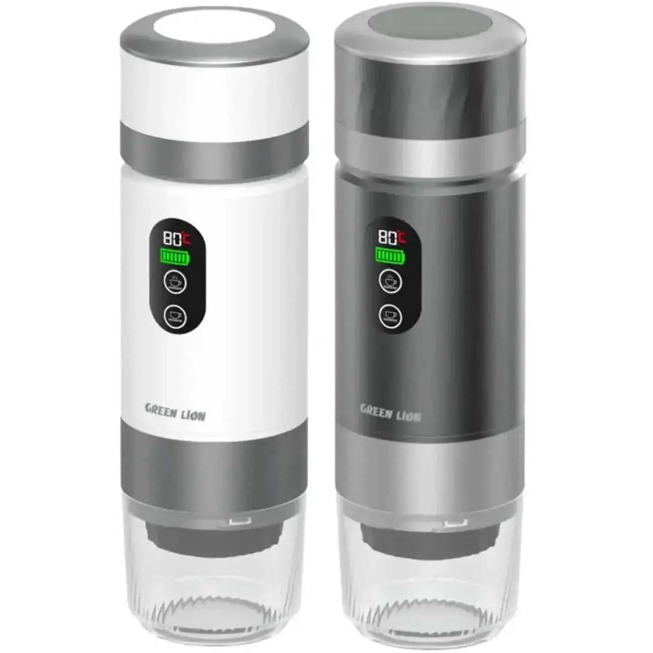 اسپرسو ساز شارژی قابل حمل 80 میلیلیتری گرینلاین Green Lion GL-CM04 GNCPNSCOFMWH