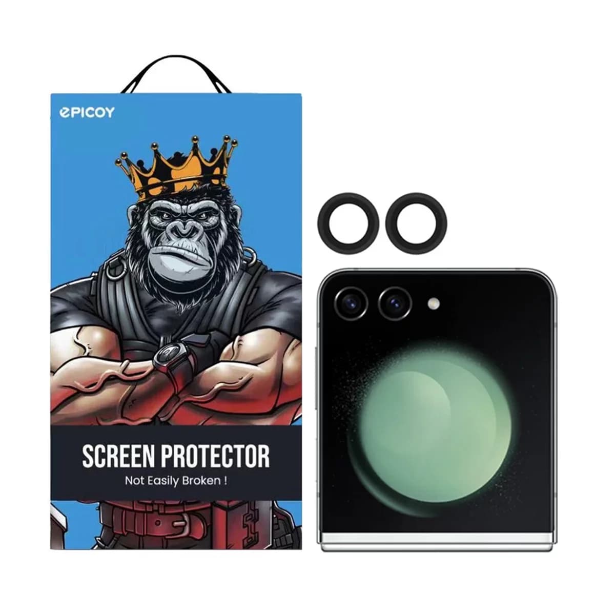 محافظ لنز دوربین گوشی سامسونگ Galaxy Z Flip 5 اپیکوی مدل HD-ColorLenz