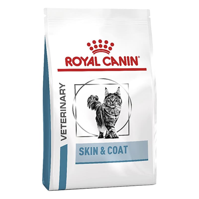 غذای خشک گربه مخصوص پوست و مو رویال کنین Royal Canin Skin & Coat وزن 1.5 کیلوگرم