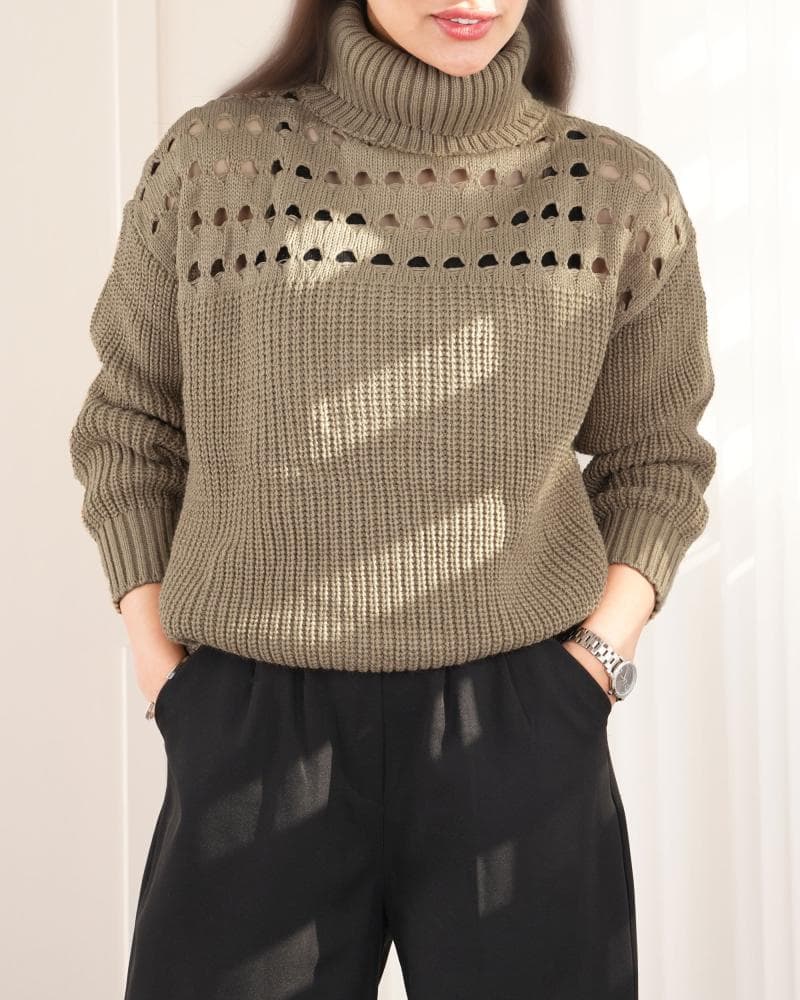 بافت یقه شل آبادیس کد 25744