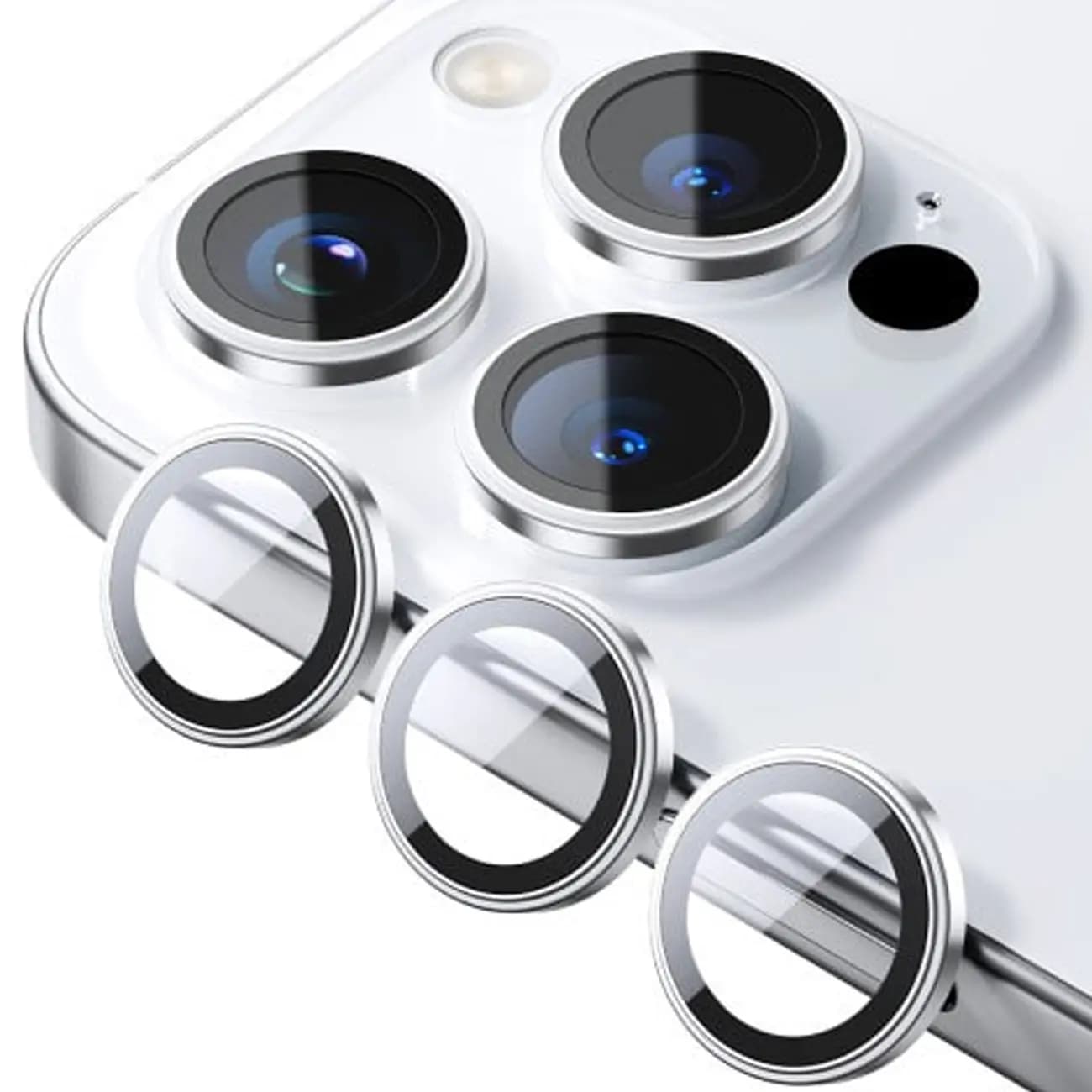 محافظ لنز دوربین آیفون 17 پرو و 17 پرومکس جویروم Joyroom JR-17QS3 رینگی