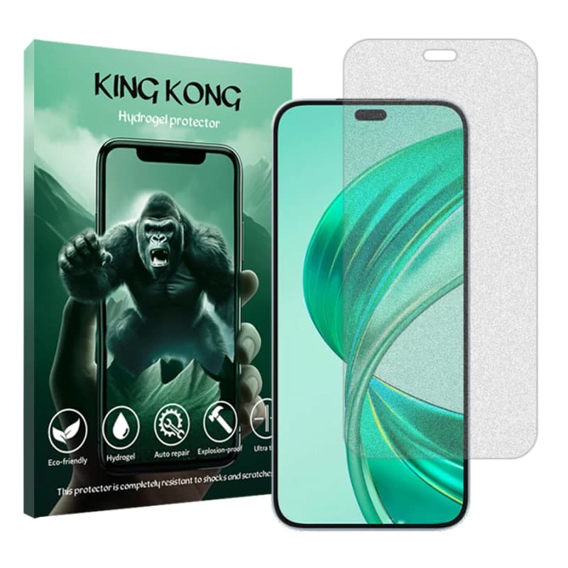 محافظ صفحه نمایش مات گوشی آنر X8b کینگ کونگ مدل Tough