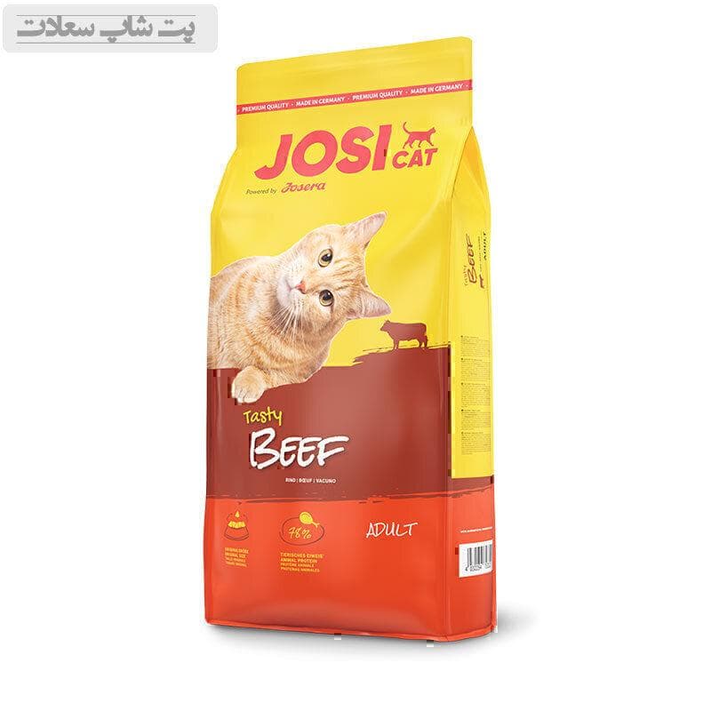غذای خشک گربه جوسی کت جوسرا با طعم گوشت Josera Josicat Beef وزن 10 کیلوگرم