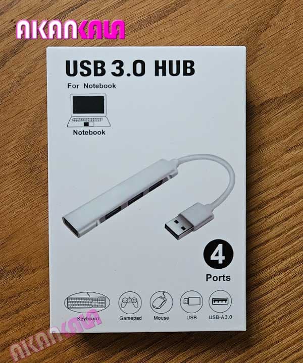 هاب 4 پورت USB3.0 فلزی “فروش عمده”