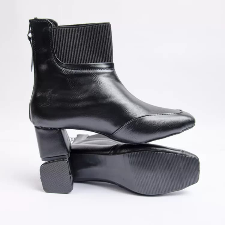 نیم بوت دخترانه مشکی کد 27783