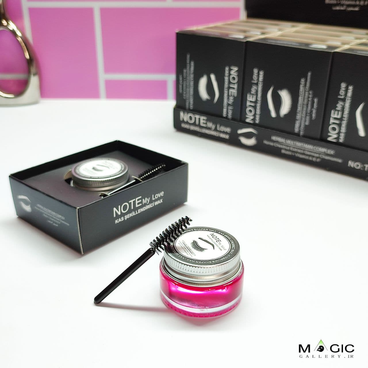 وکس ابرو نوت مای لاو NOTE My Love | حاوی بیوتین و ویتامین های A، E و F