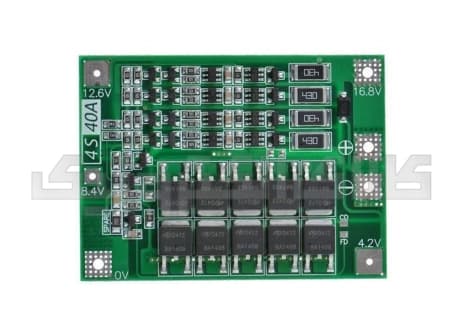 شارژر باتری 4 سل (برد سبز) 40 آمپر ورژن Enhanced