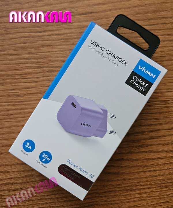 سر شارژر آیفون 20 وات PD مدل POWER NANO 20 (اورجینال) “فروش عمده”