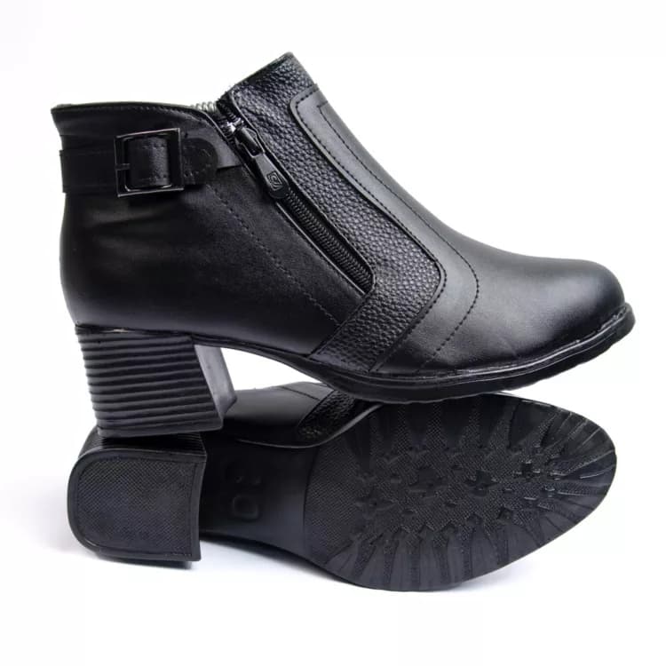 نیم بوت دخترانه مشکی کد 27784